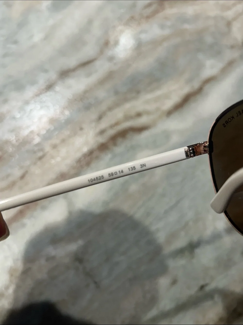 MICHAEL KORS BLUE MIRROR AVIATOR SUNGLASSES MK 5007 (Hvar)
